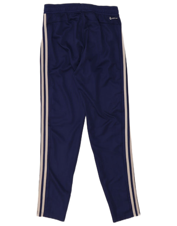 ADIDAS Mens Aeroready Regular Fit Tracksuit Trousers Small  Navy Blue