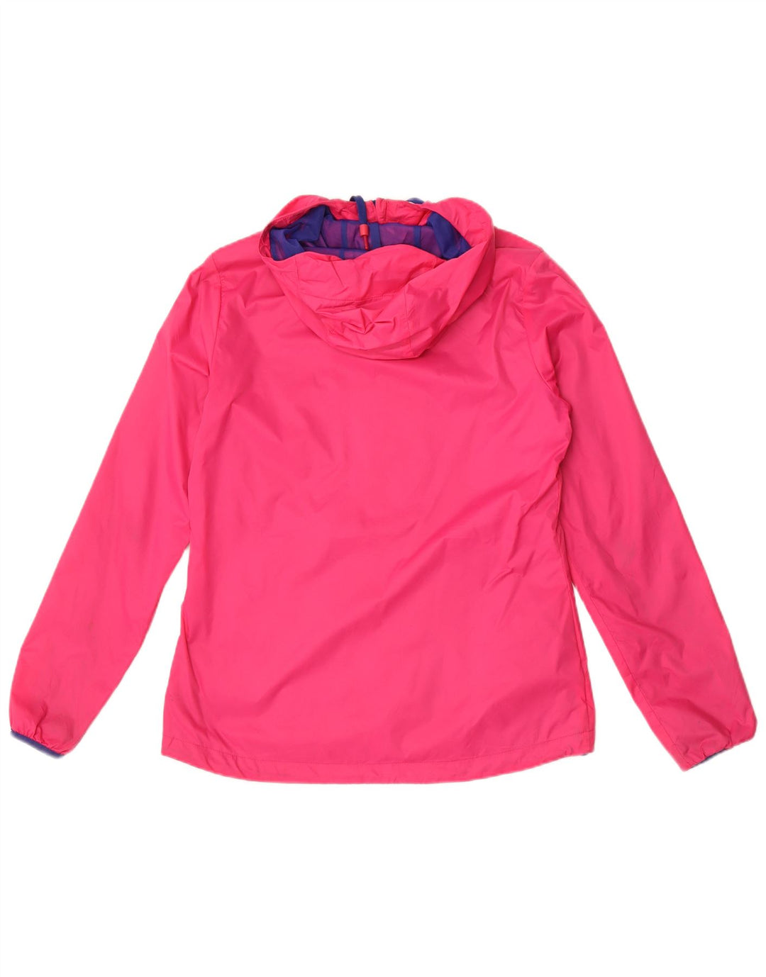 Puma Womens Hooded Rain Jacket UK 12 Medium Pink