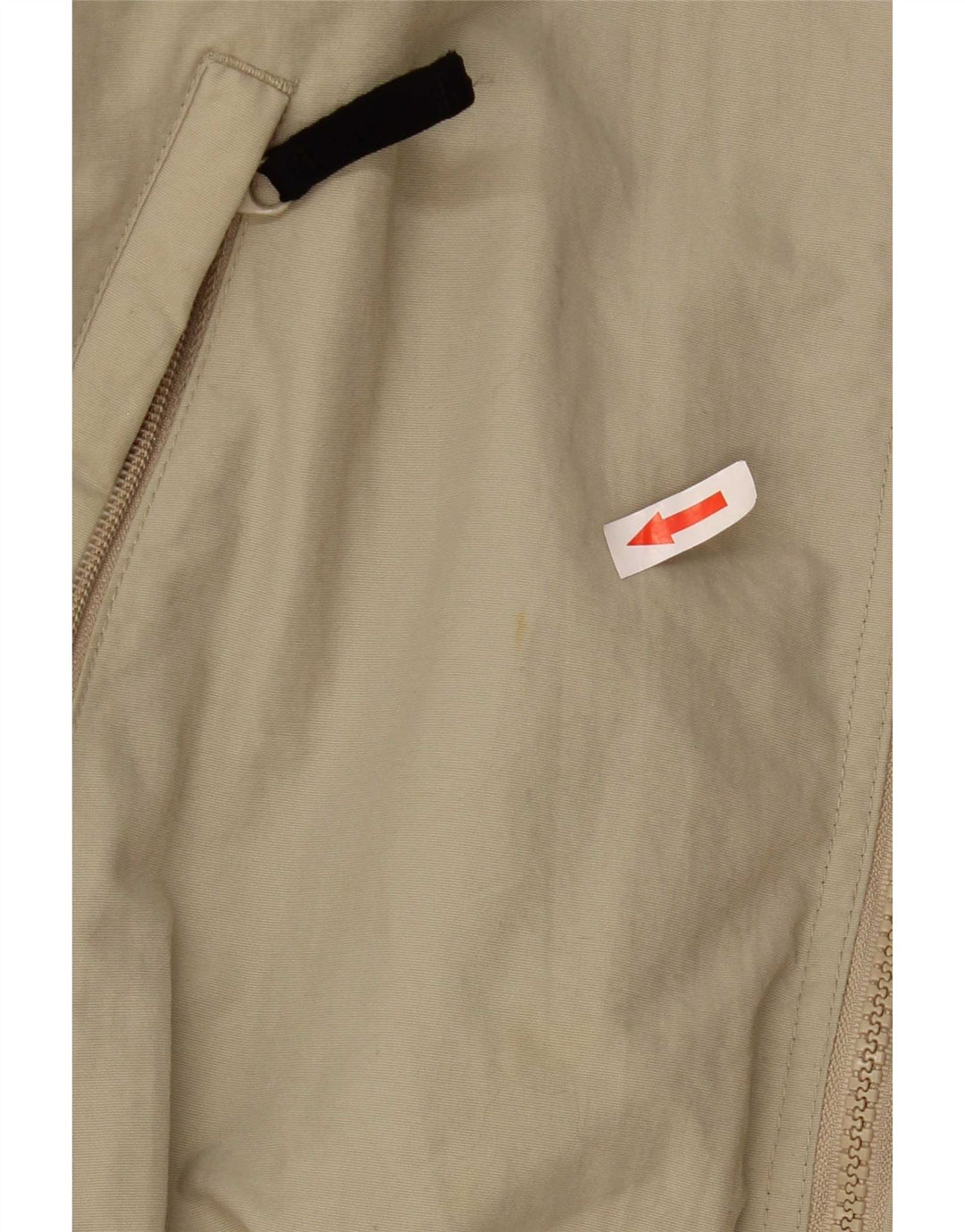 Columbia Mens Rain Jacket UK 36 Small Beige Nylon