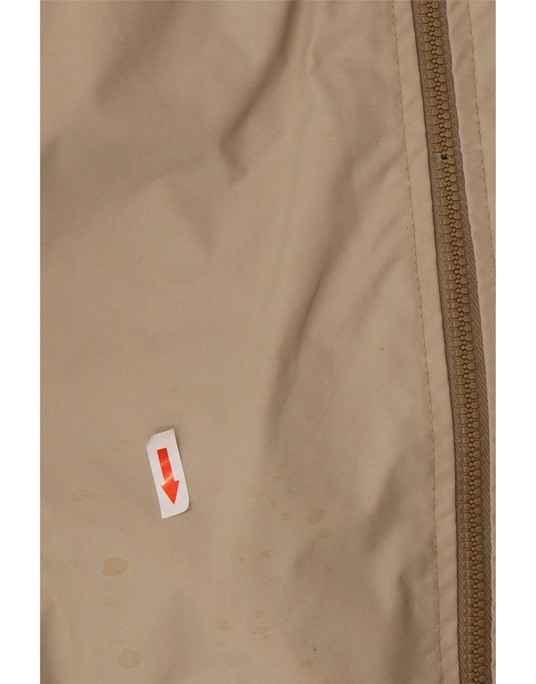 North Sails Mens Bomber Jacket UK 40 Large Beige Polyamide