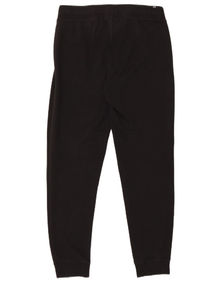 Puma Mens Graphic Tracksuit Trousers Joggers Medium Black Cotton