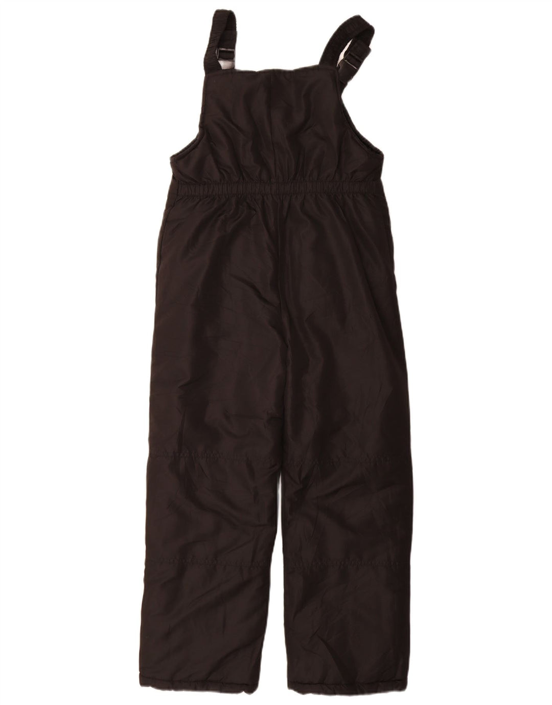 LONDON FOG Boys Dungarees Ski Jumpsuit 7-8 Years Small Black Polyester