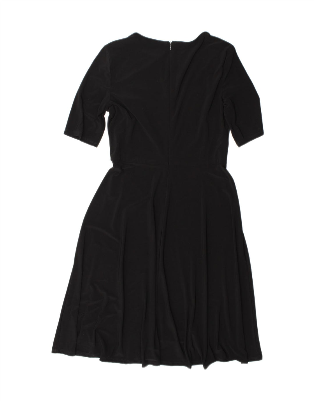 Ralph Lauren Womens A-Line Dress US 8 Medium Black Polyester