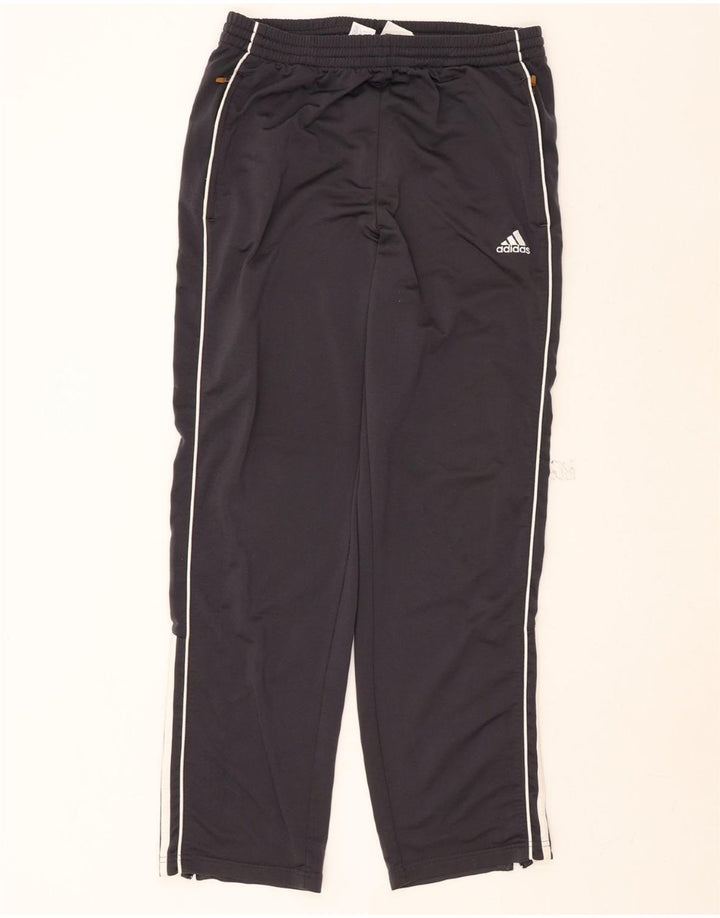 ADIDAS Mens Tracksuit Trousers UK 40/42 Medium Black Polyester Vintage Adidas and Second-Hand Adidas from Messina Hembry 