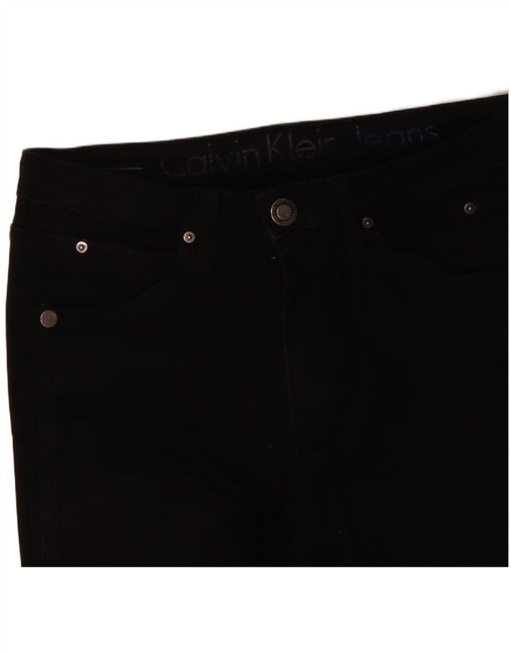 CALVIN KLEIN Womens Skinny Jeans W26 L30 Black