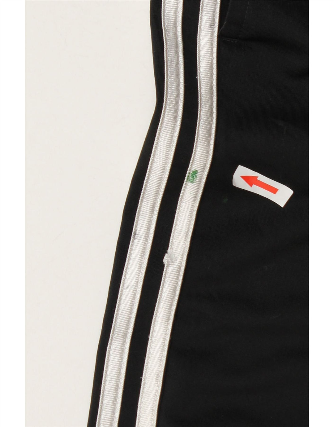 Adidas Boys Tracksuit Trousers Joggers 10-11 Years Medium Black Polyester