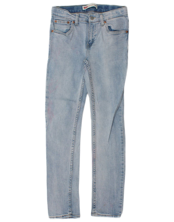 Levi's Boys 512 Slim Fit Tapered Jeans 11-12 Years W26 L28 Blue Cotton