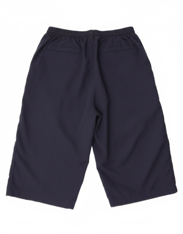 Umbro Mens Bermuda Sport Shorts XL  Navy Blue Polyester