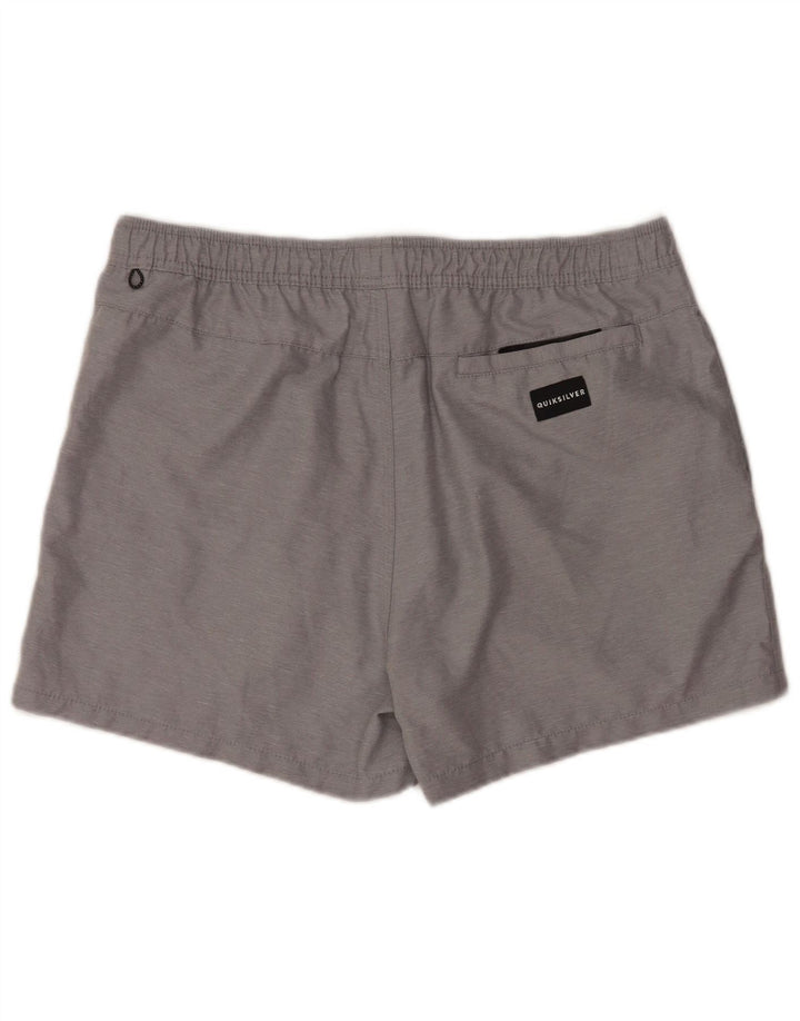 Quiksilver Mens Swimming Shorts XL  Grey Polyester