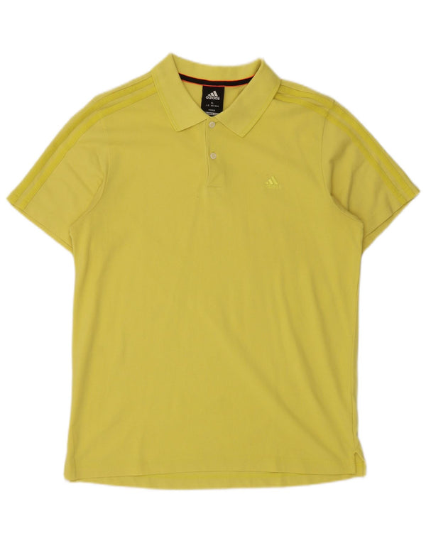 Adidas Mens Clima 365 Polo Shirt XL Yellow