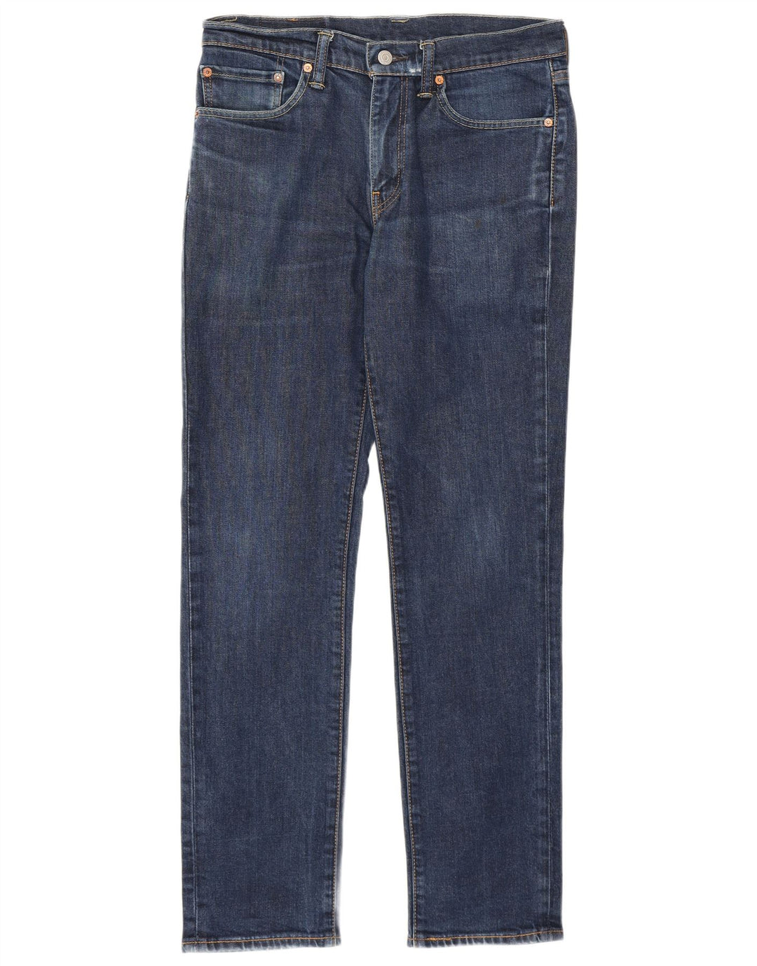 Levi's Mens 511 Slim Jeans W32 L32 Navy Blue Cotton