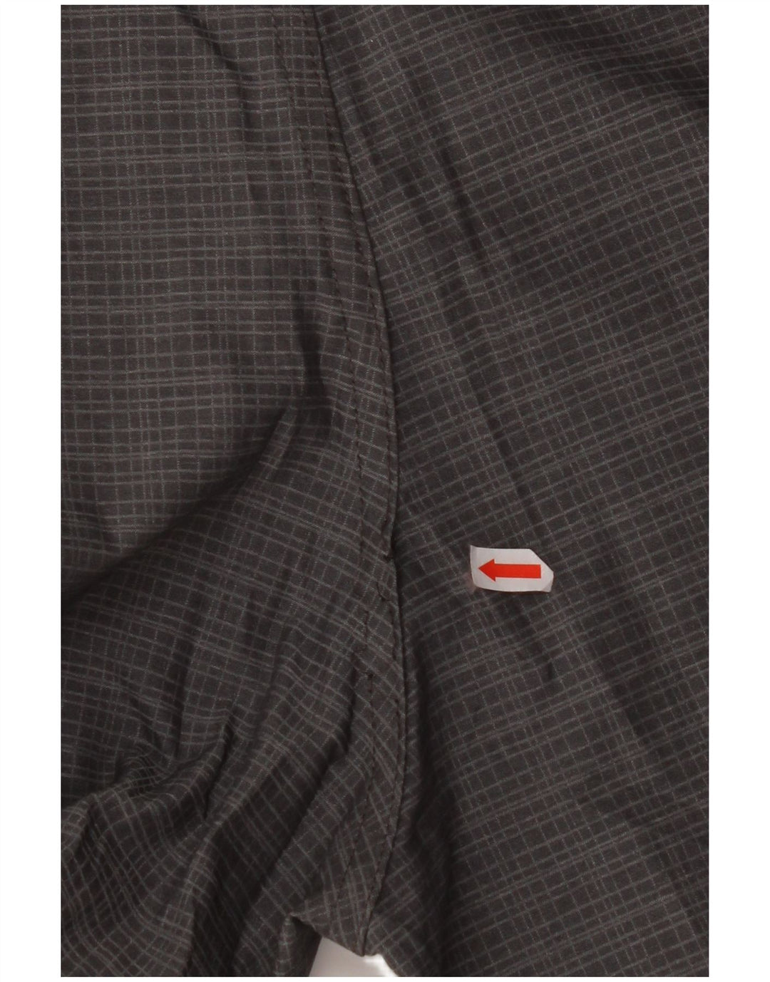 QUIKSILVER Mens Chino Shorts W40 XL Grey Check Polyamide