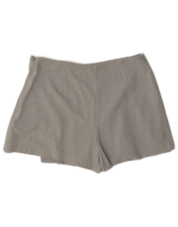 Zara Womens Skort Mini Skirt Medium W28 Grey