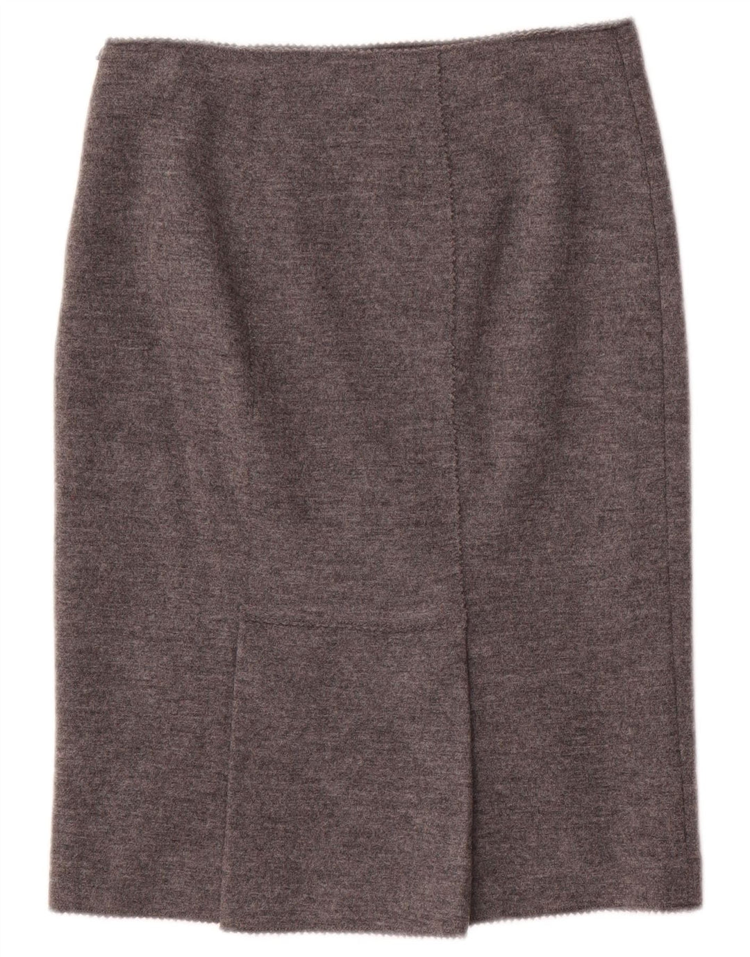 LUISA SPAGNOLI Womens Pencil Skirt IT 42 Medium W28  Grey Wool