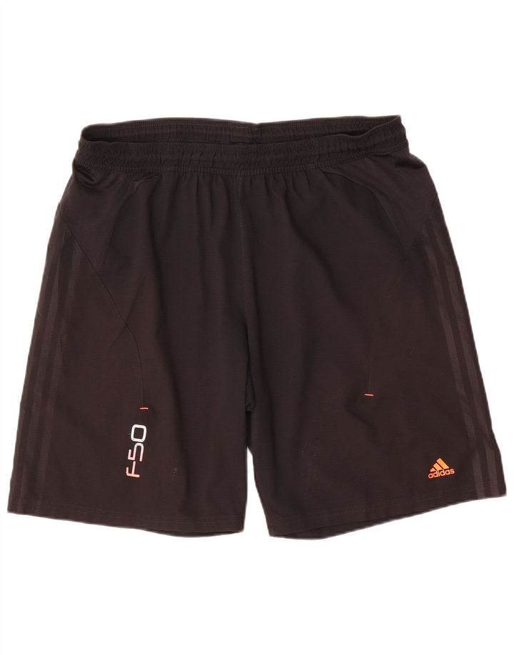 Adidas Mens Graphic Sport Shorts Large Black Polyester