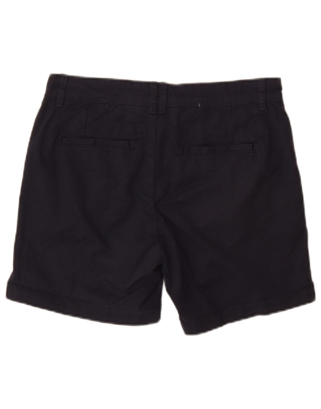 FAT FACE Womens Chino Shorts UK 8 Small W30  Navy Blue Cotton