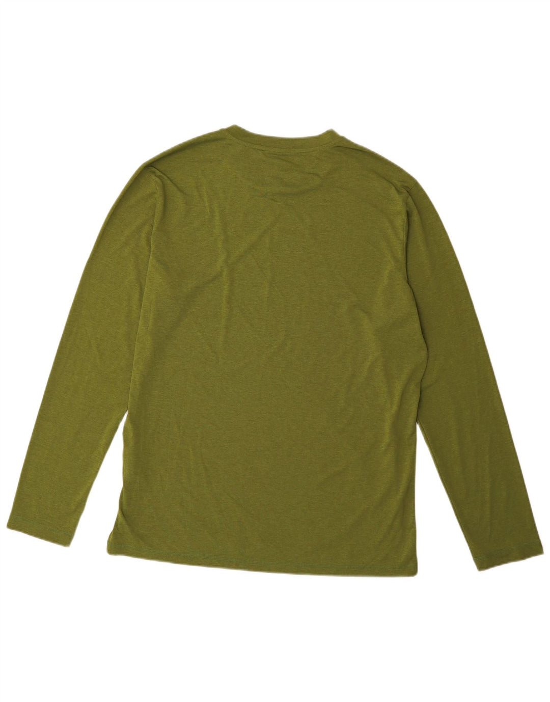Jack Wolfskin Mens Top Long Sleeve UK 44/46 XL Khaki Polyester