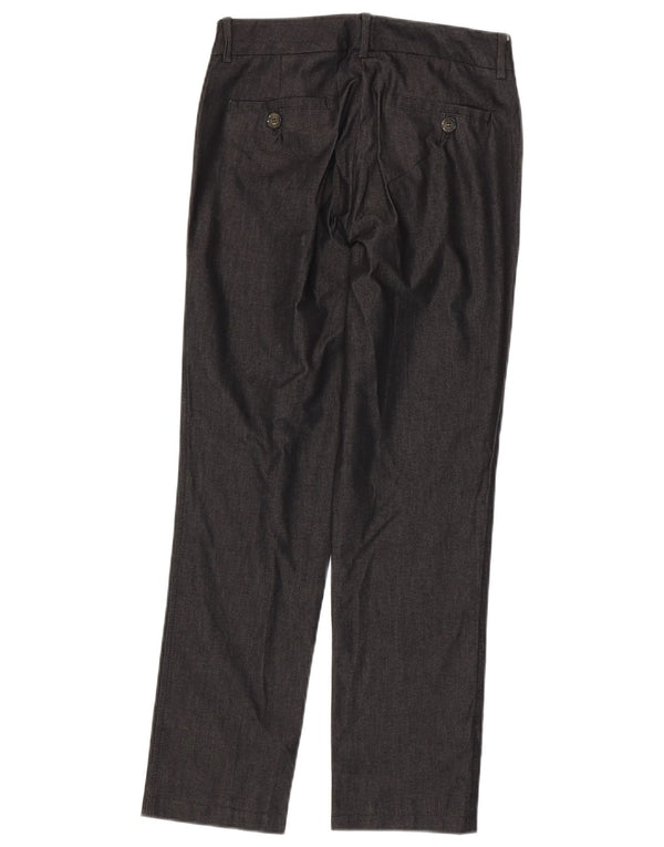 Max Mara Womens Weekend Straight Casual Trousers UK 8 Small W28 L28 Grey