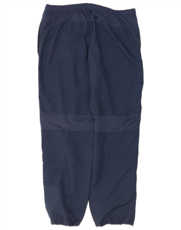 Nike Mens Dri Fit Tracksuit Trousers XL Navy Blue Polyester