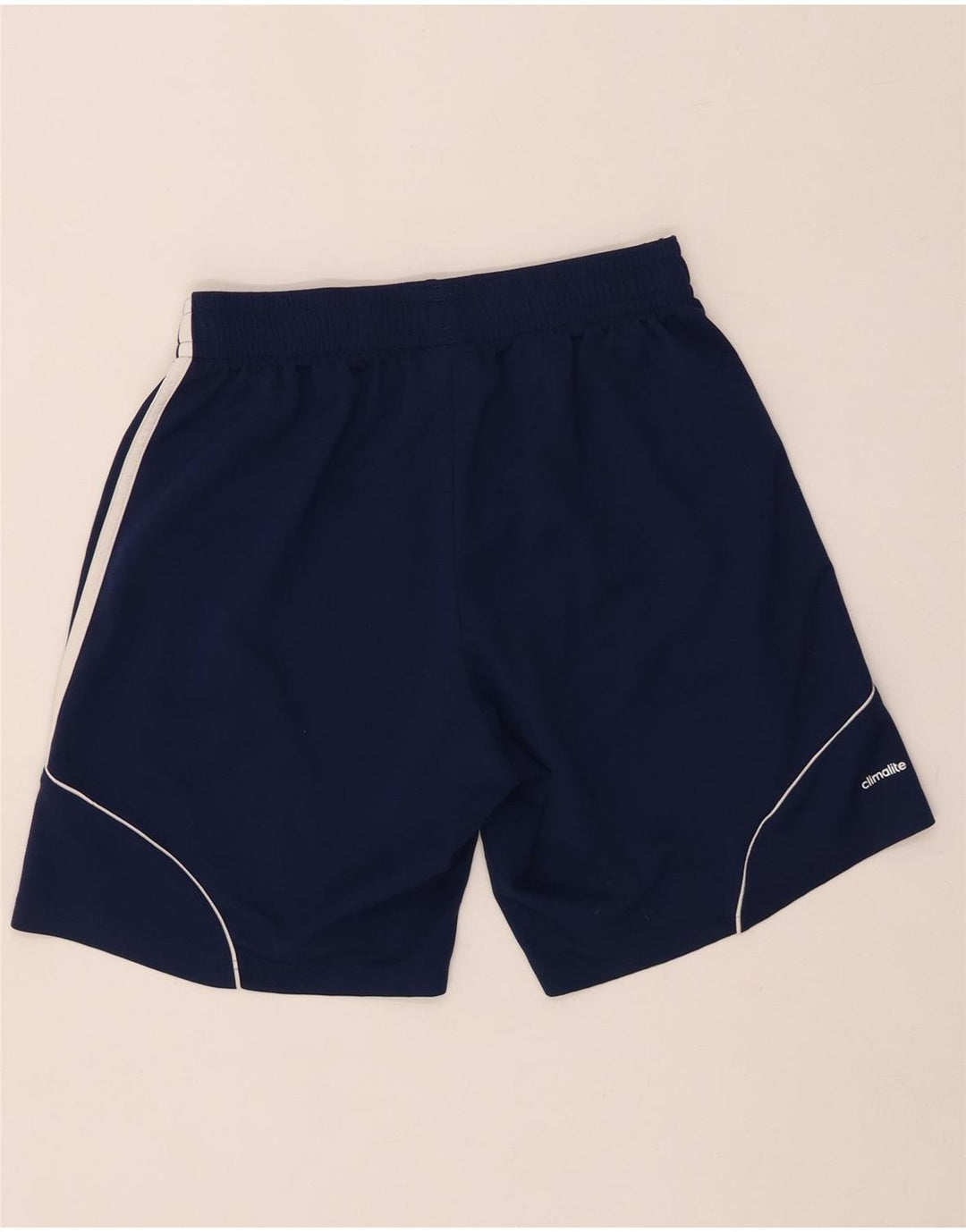 ADIDAS Mens Climalite Sport Shorts Medium  Navy Blue Polyester