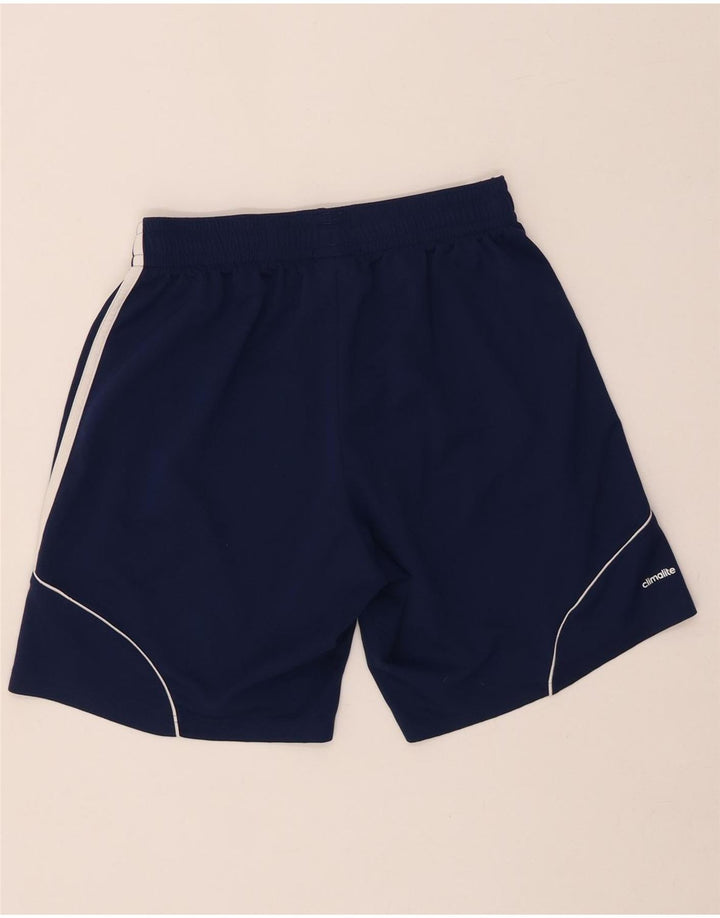 ADIDAS Mens Climalite Sport Shorts Medium  Navy Blue Polyester