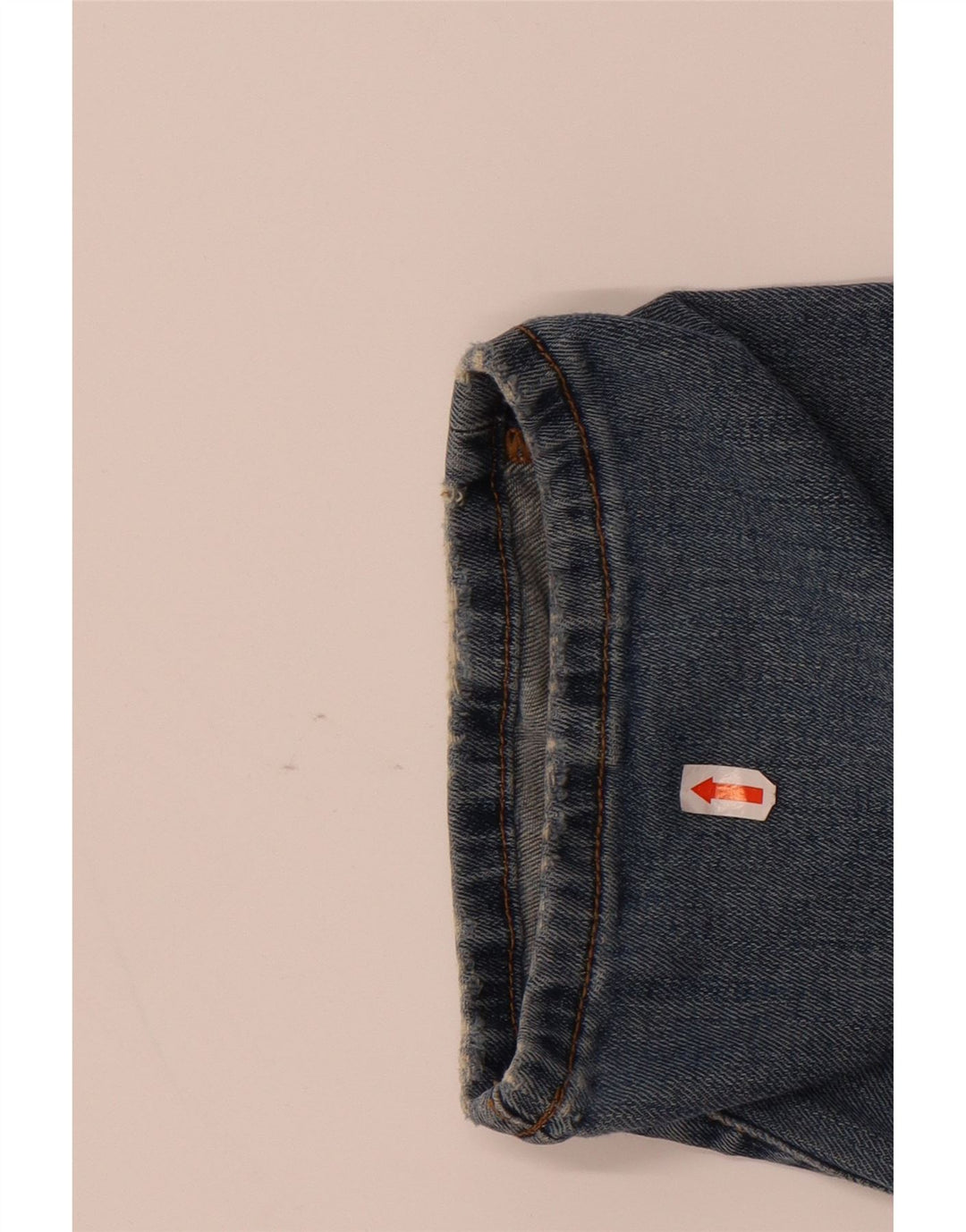 TRUSSARDI Mens Straight Jeans W36 L36 Blue