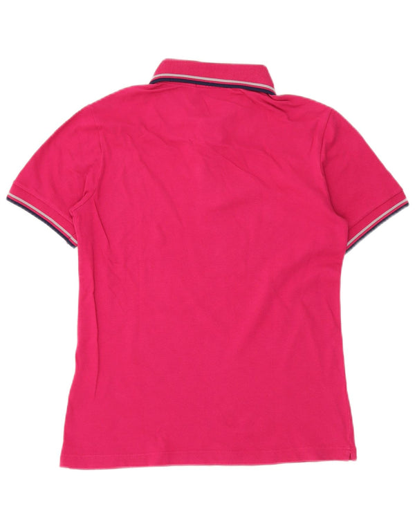 Fred Perry Mens Polo Shirt Small Pink Cotton