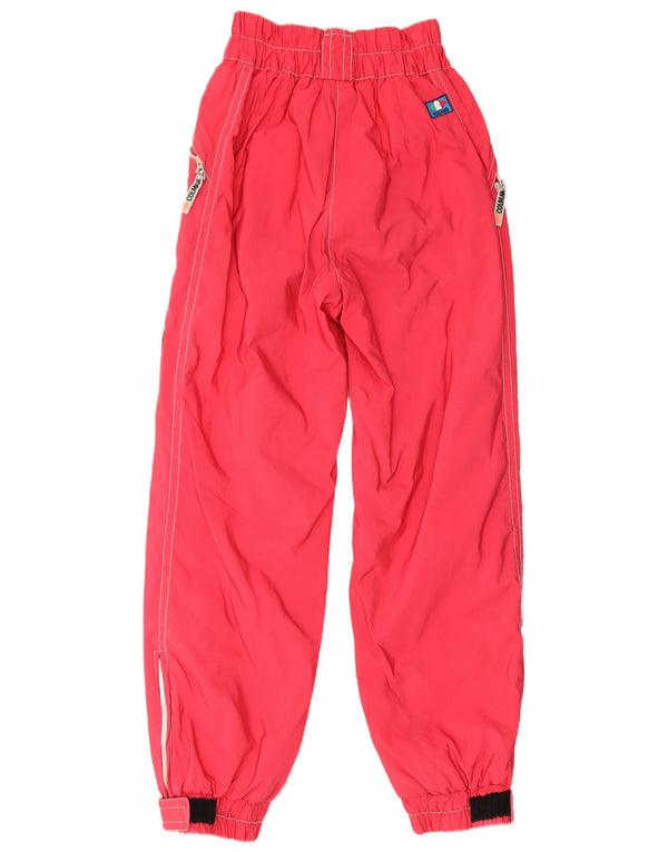 Colmar Womens Graphic Joggers Ski Trousers IT 42 Medium Pink