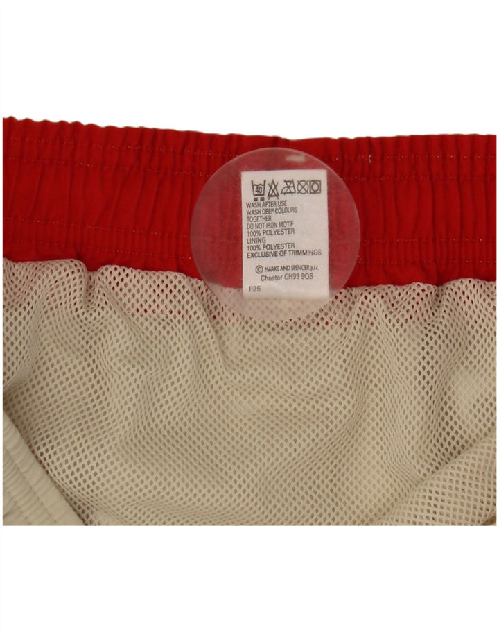 Marks & Spencer Mens Swimming Shorts Large  Beige Polyester