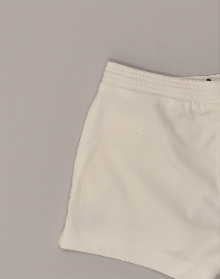 BELFE Womens Sport Shorts IT 44 XS White Polyester | Vintage Belfe | Thrift | Second-Hand Belfe | Used Clothing | Messina Hembry 