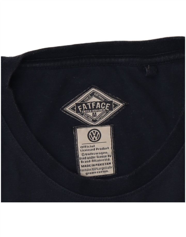 Fat Face Mens Volkswagen Graphic T-Shirt Top Medium Navy Blue Polyester