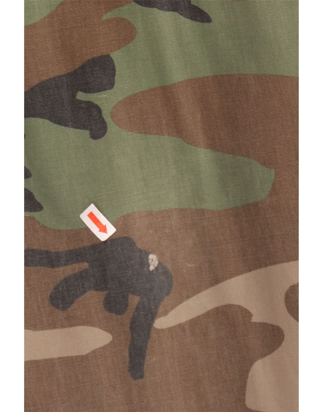 VINTAGE Mens Slim Cargo Trousers W44 L32 Brown Camouflage Cotton