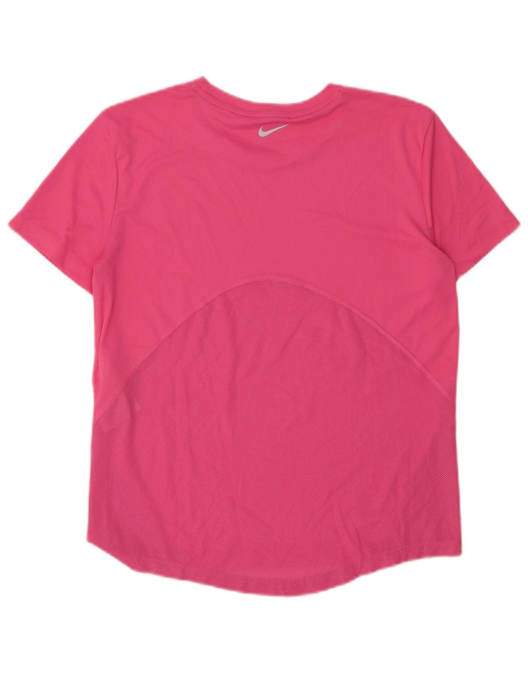 NIKE Womens Dri Fit T-Shirt Top UK 6 XS Pink Polyester