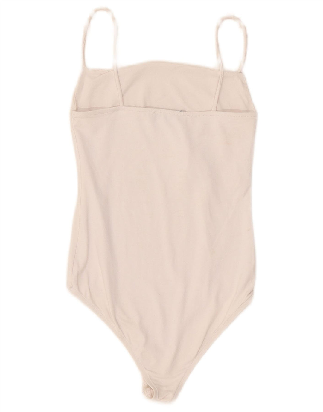 Zara Womens Sleeveless Bodysuit UK 8 Small White Polyamide