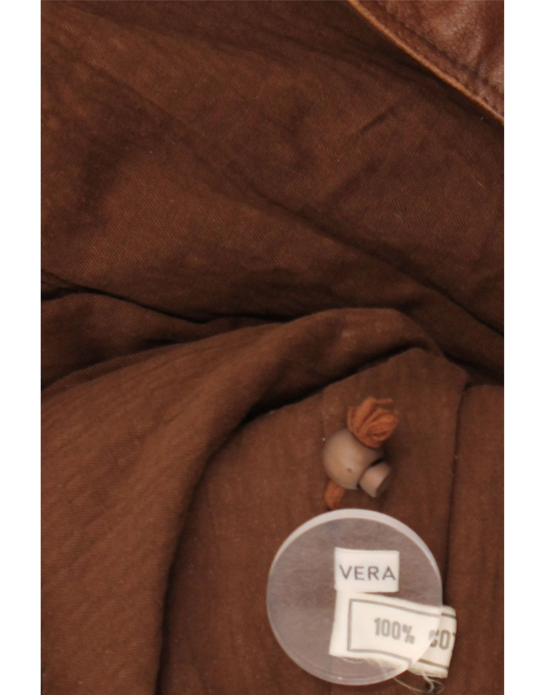 VINTAGE Mens Leather Jacket UK 42 XL Brown Leather