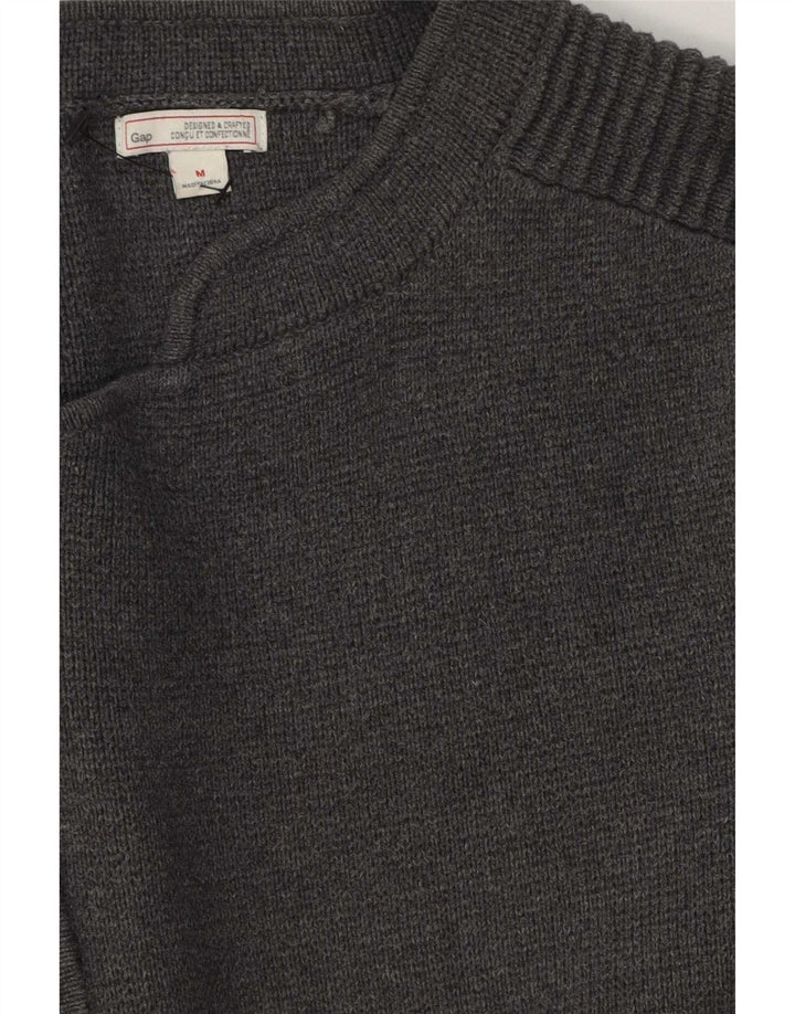 Gap Womens Cardigan Sweater UK 14 Medium Grey