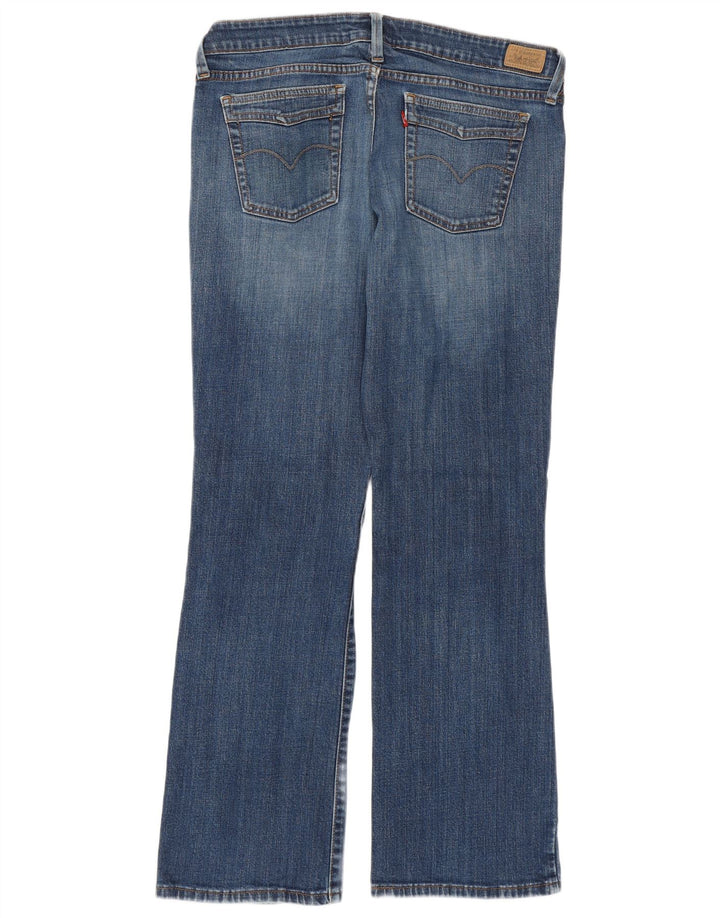 LEVI'S Womens 545 Low Bootcut Jeans US 14 XL W36 L30 Blue Cotton