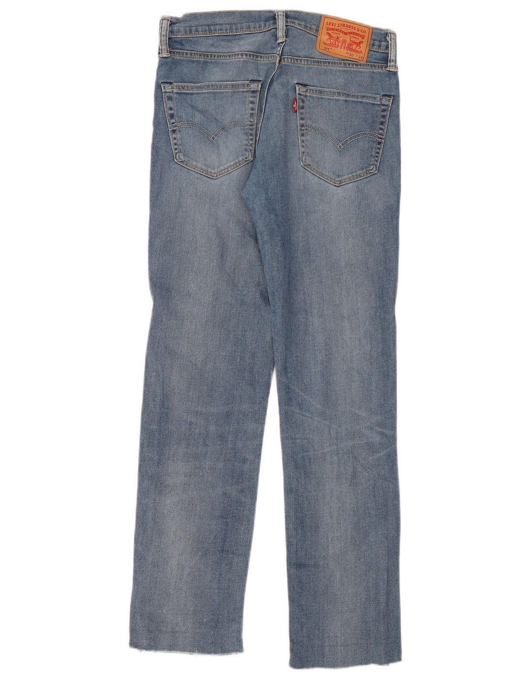 Levi's Mens 511 Slim Jeans W30 L30 Blue Cotton