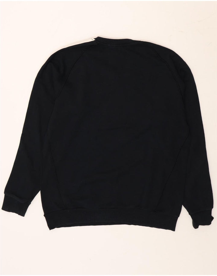 Adidas Mens Sweatshirt Jumper XL Navy Blue Cotton