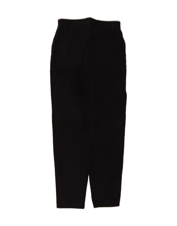 VINTAGE Womens Tapered Jeans EU 40 Medium W28 L30 Black Vintage Vintage and Second-Hand Vintage from Messina Hembry 