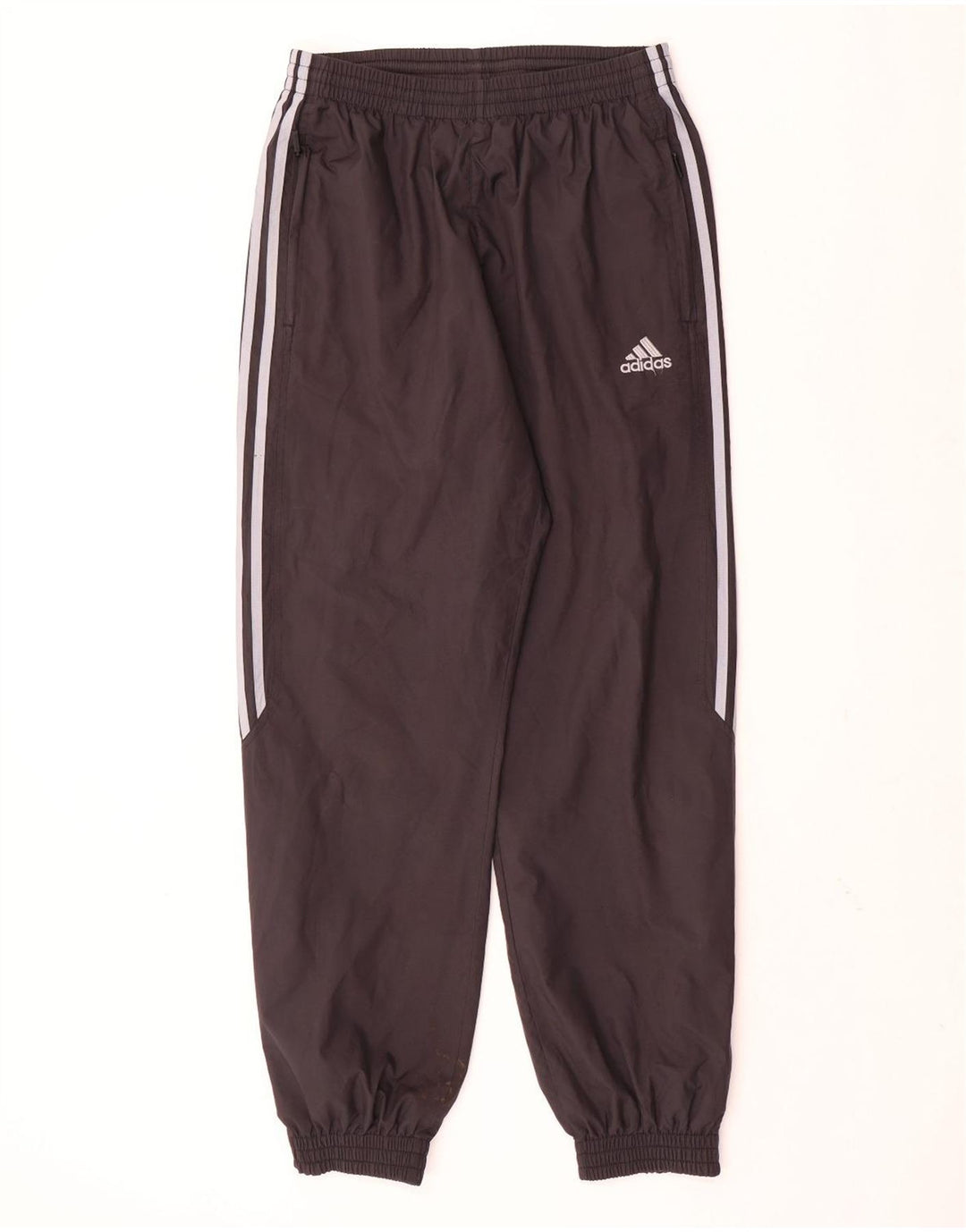 ADIDAS Mens Tracksuit Trousers Joggers UK 38/40 Medium Black Polyester