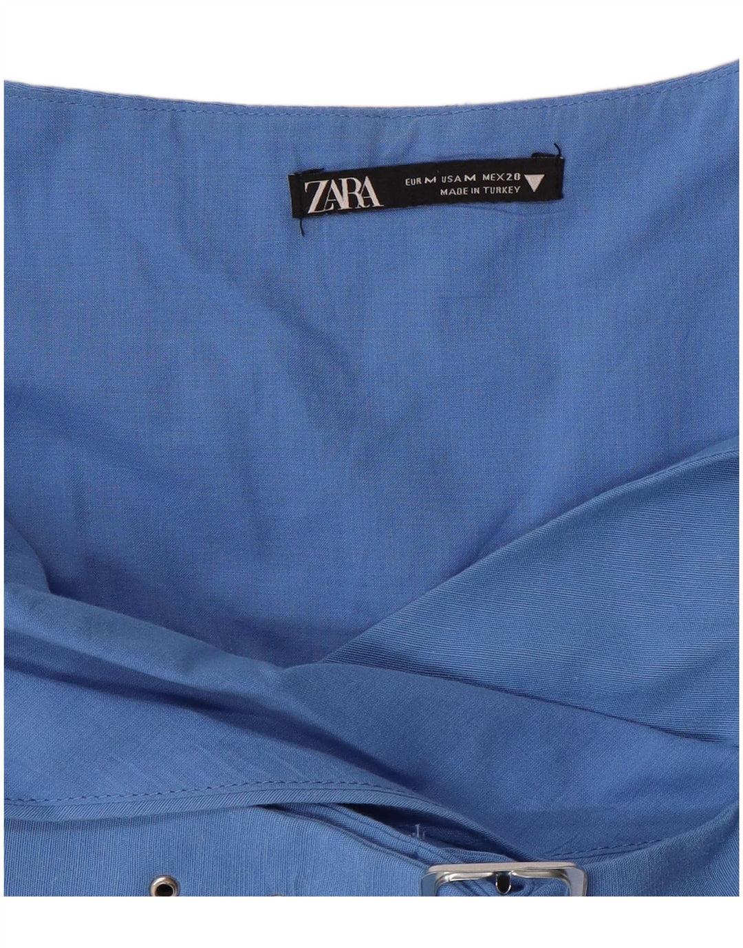 ZARA Womens Slip Dress UK 12 Medium Blue