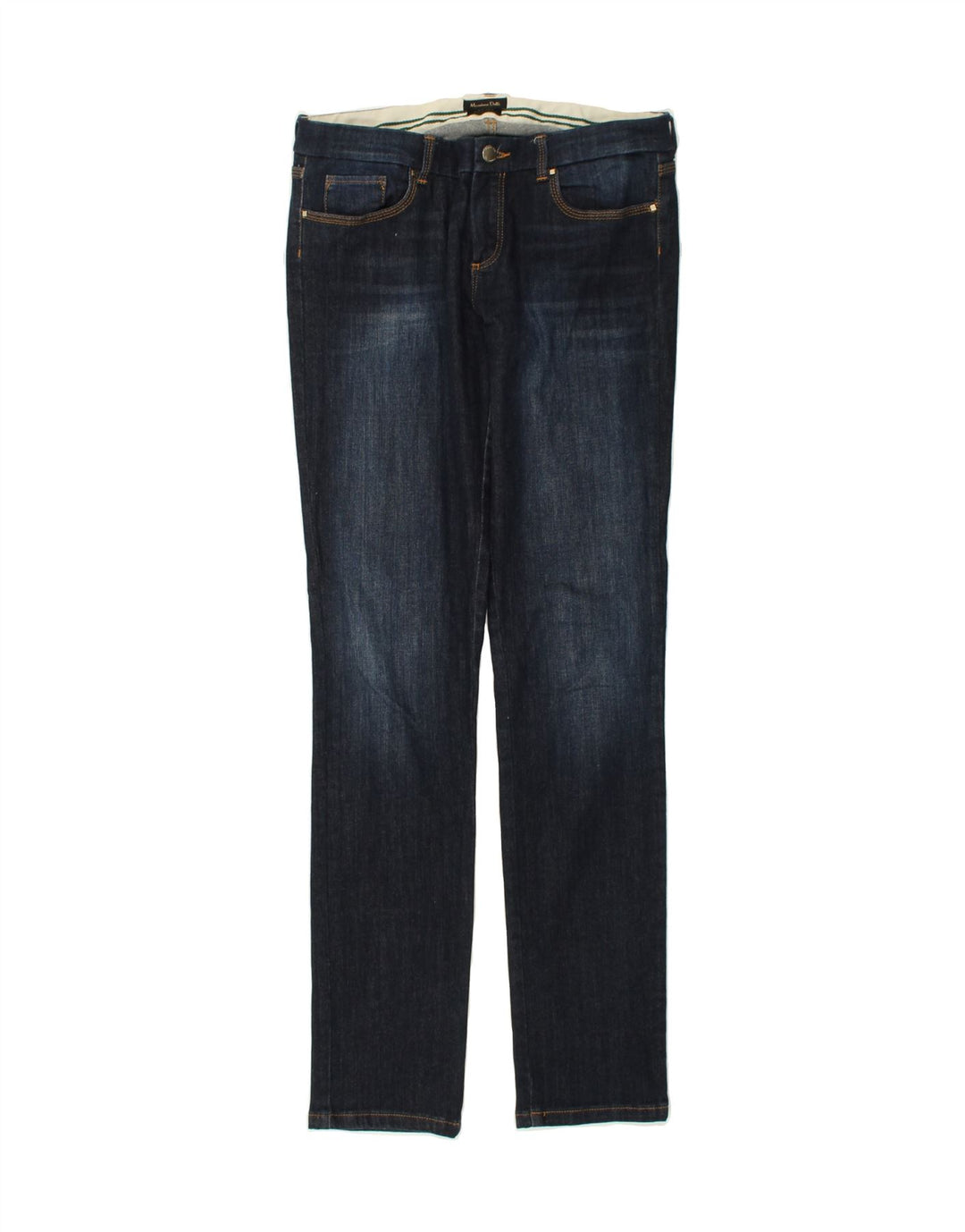 MASSIMO DUTTI Womens Slim Jeans EU 40 Medium W28 L32  Navy Blue | Vintage Massimo Dutti | Thrift | Second-Hand Massimo Dutti | Used Clothing | Messina Hembry 