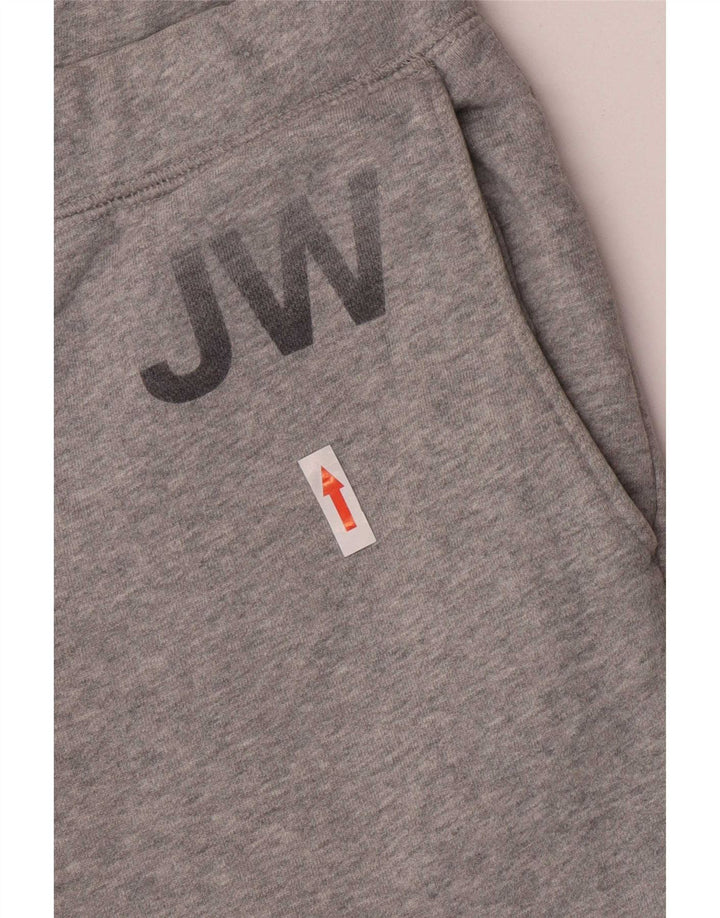 Jack Wills Mens Graphic Tracksuit Trousers Joggers Medium Grey Cotton