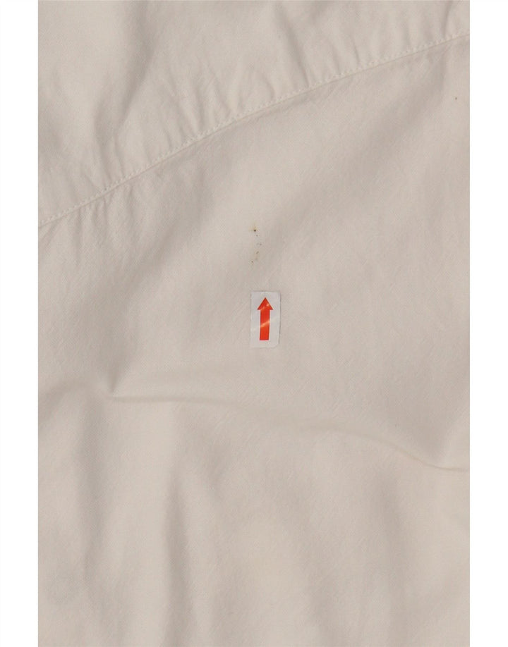 ALLEY DOCKS Mens Shirt 2XL White Cotton