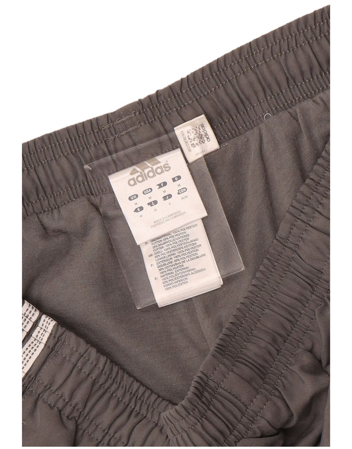 Adidas Mens Tracksuit Trousers Joggers Medium  Grey Polyester