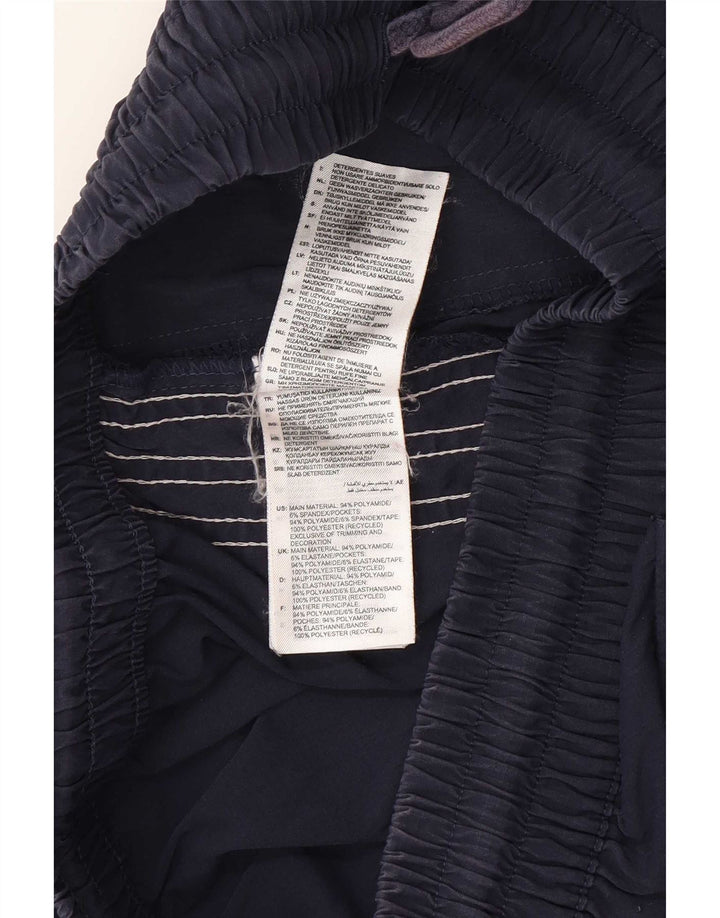 Adidas Mens Tracksuit Trousers Joggers Medium Navy Blue Polyester