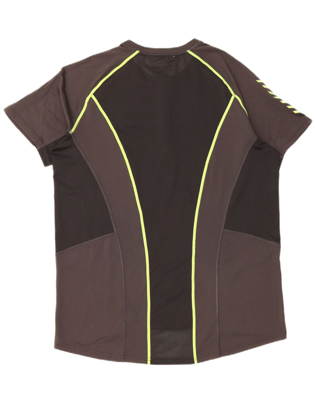 HELLY HANSEN Mens Short Sleeve Pullover Tracksuit Top XL Grey Colourblock