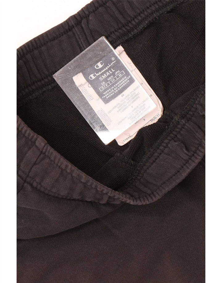 Champion Mens Sport Shorts Small Black Cotton