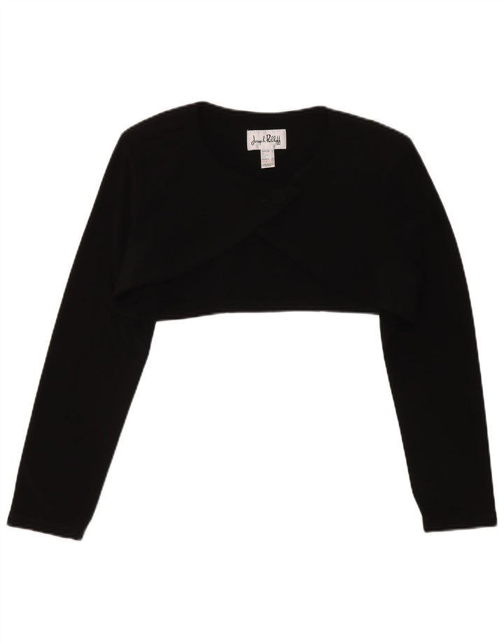 Joseph Ribkoff Womens Bolero Top UK 14 Large Black